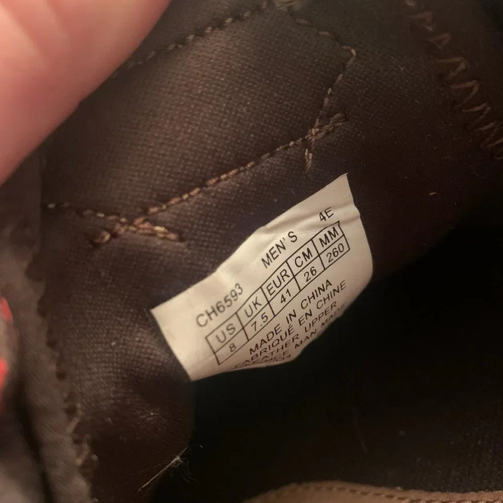 DUNHAM FITSMART‎ MEN'S LTT TAN LEATHER SNEAKER SHOES 8
